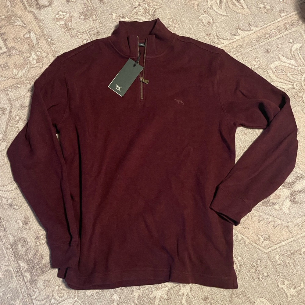 NWT Rodd & Gunn Sweater (Nordstrom) - Burgundy - Men’s L